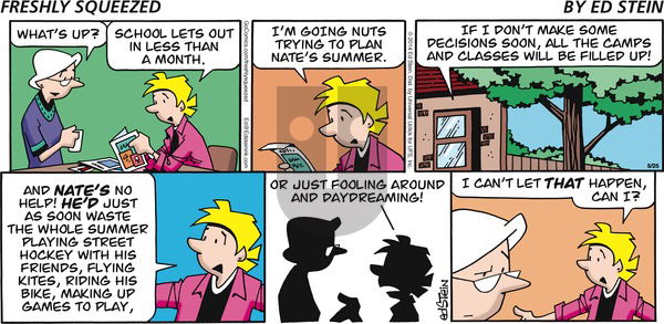 Freshly Squeezed - Sunday May 25, 2014 Comic Strip