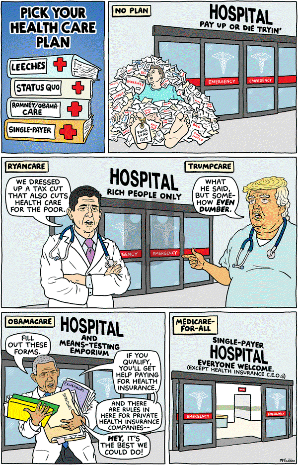 Brian McFadden - Monday May 29, 2017 Comic Strip
