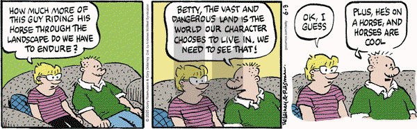 Betty on Tuesday June 3, 2025 Comic Strip