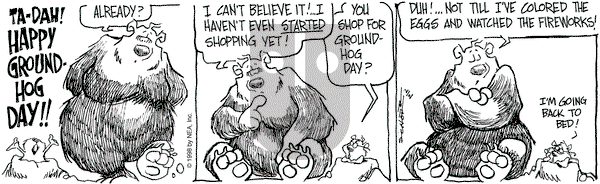 The Grizzwells on Monday February 2, 1998 Comic Strip