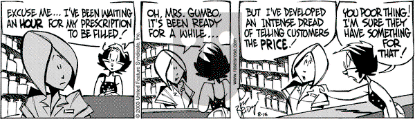 Rose is Rose on Saturday August 16, 2003 Comic Strip