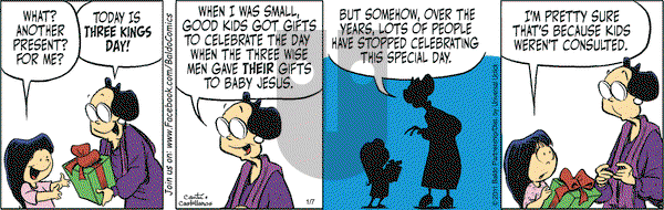 Baldo on Thursday January 7, 2016 Comic Strip