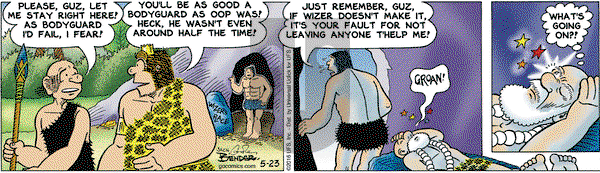 Alley Oop on Monday May 23, 2016 Comic Strip