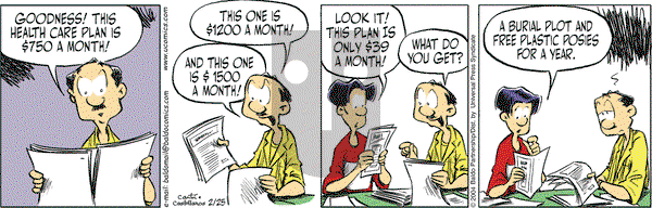 Baldo on Wednesday February 25, 2004 Comic Strip
