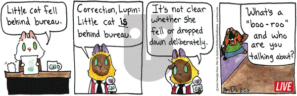 Breaking Cat News - Monday February 26, 2024 Comic Strip
