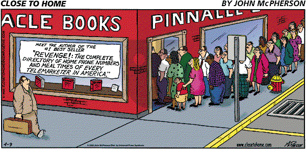 Close to Home on Thursday August 10, 2000 Comic Strip