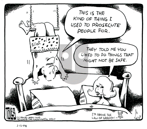 Tom Toles on Wednesday March 12, 2008 Comic Strip