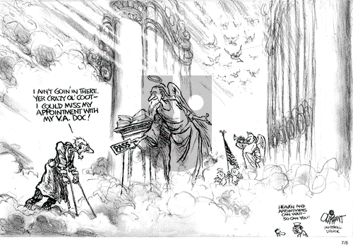 Pat Oliphant on Tuesday July 8, 2014 Comic Strip