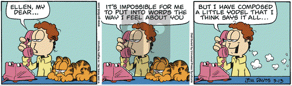 Garfield on Monday March 13, 2006 Comic Strip