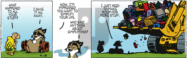Over the Hedge on Friday April 18, 2014 Comic Strip