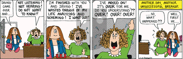 Cathy Classics on Monday November 13, 2000 Comic Strip