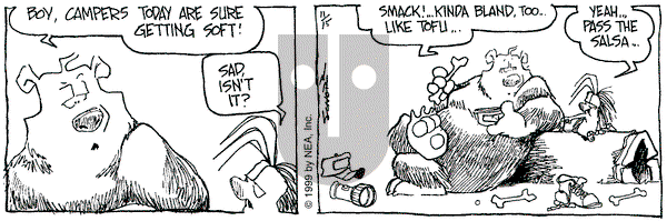The Grizzwells on Monday November 15, 1999 Comic Strip