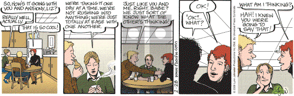 For Better or For Worse - Thursday February 28, 2008 Comic Strip