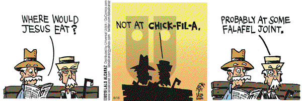 La Cucaracha on Thursday August 16, 2012 Comic Strip