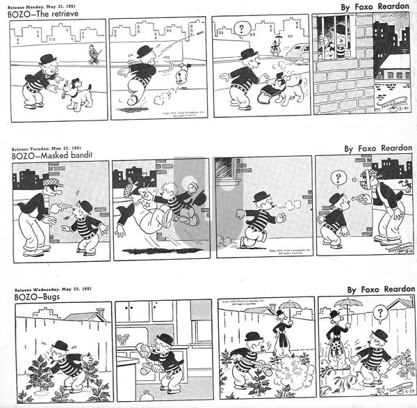 Bozo - Monday October 14, 2024 Comic Strip