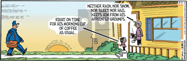 Grand Avenue on Friday November 11, 2011 Comic Strip