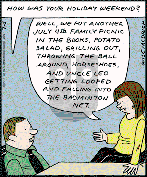 Real Life Adventures on Tuesday July 5, 2016 Comic Strip