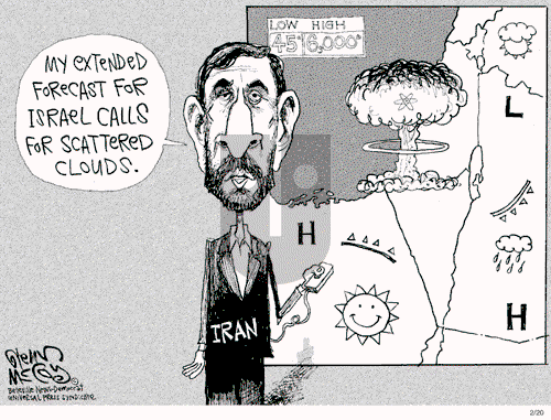 Glenn McCoy on Monday February 20, 2006 Comic Strip