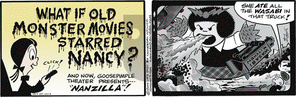 Nancy on Monday October 20, 2014 Comic Strip