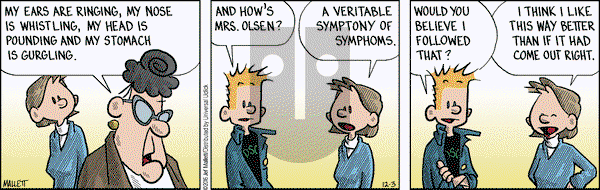 Frazz on Saturday December 3, 2016 Comic Strip