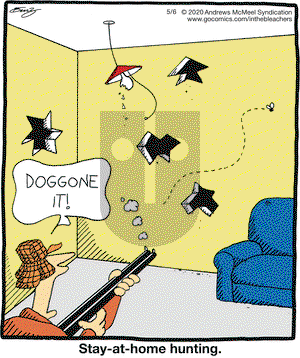 In the Bleachers on Wednesday May 6, 2020 Comic Strip