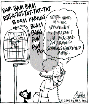 Kit 'N' Carlyle on Friday August 25, 2000 Comic Strip
