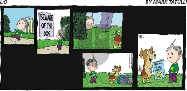 Lio on Sunday September 13, 2020 Comic Strip