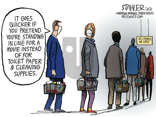 Jeff Stahler on Sunday November 15, 2020 Comic Strip