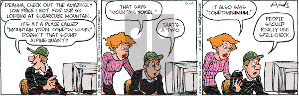 Cleats - Saturday December 10, 2005 Comic Strip