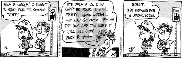 Heart of the City on Wednesday November 2, 2016 Comic Strip