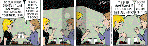 Luann on Tuesday April 29, 2025 Comic Strip