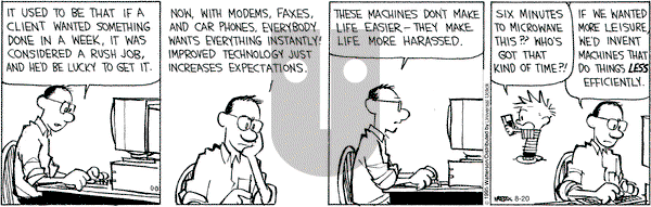 Calvin and Hobbes on Thursday August 20, 2015 Comic Strip