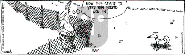 The Buckets on Thursday August 27, 1998 Comic Strip