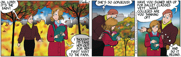 9 Chickweed Lane on Friday October 14, 2011 Comic Strip