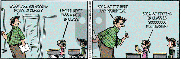 Grand Avenue on Saturday September 19, 2015 Comic Strip
