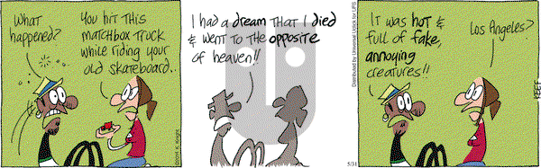 The Knight Life on Saturday May 31, 2014 Comic Strip