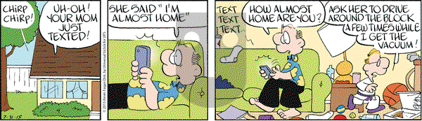 Drabble on Friday July 31, 2015 Comic Strip