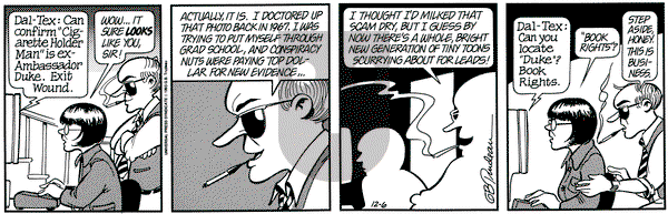 Doonesbury on Monday December 6, 1993 Comic Strip