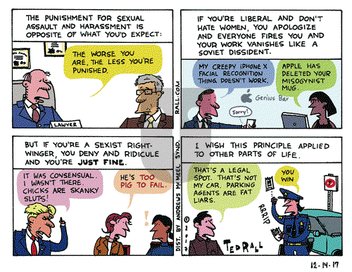 Ted Rall on Thursday December 14, 2017 Comic Strip