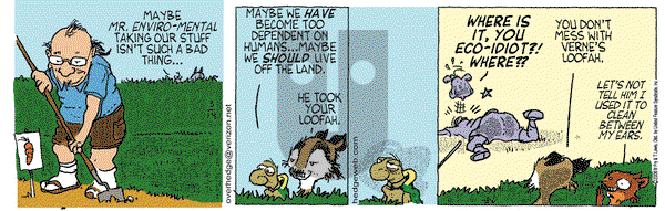 Over the Hedge on Tuesday March 14, 2006 Comic Strip