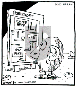 Reality Check on Wednesday April 11, 2001 Comic Strip