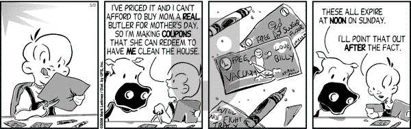 Cow and Boy Classics on Thursday October 19, 2006 Comic Strip