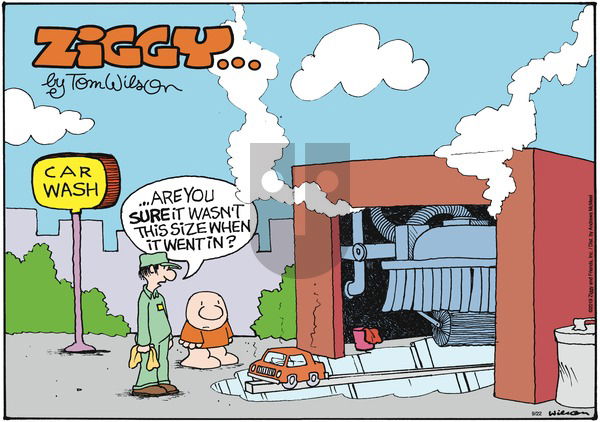 Ziggy on Sunday September 22, 2019 Comic Strip