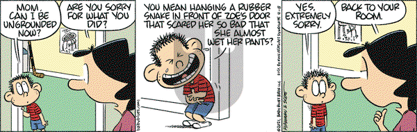 Baby Blues on Thursday April 8, 2021 Comic Strip