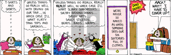 Cathy Classics - Thursday August 7, 2003 Comic Strip