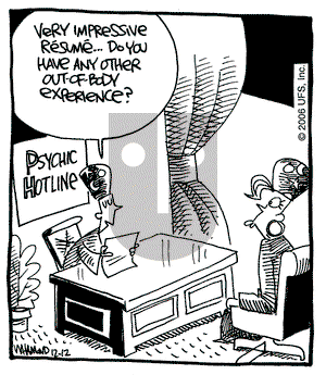 Reality Check on Tuesday December 12, 2006 Comic Strip
