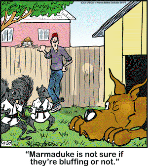Marmaduke on Monday April 20, 2020 Comic Strip