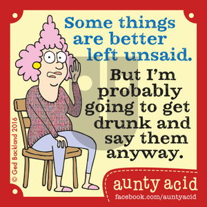 Aunty Acid on Friday May 6, 2016 Comic Strip