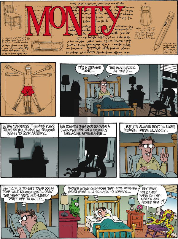 Monty on Sunday April 12, 2020 Comic Strip