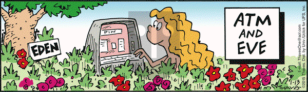 Frank and Ernest on Tuesday January 13, 2015 Comic Strip